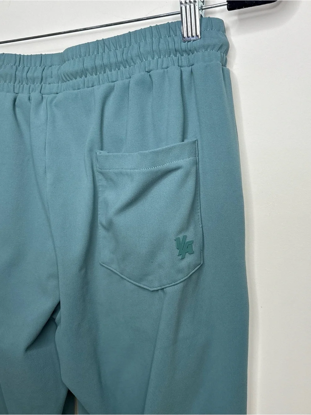 Youngla Men’s Teal Blue Jogger Soft Lightweight Sweat Pants Small